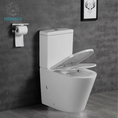 Luxury Gravity Flush Glaze Comfort Height Elongated Toilet Hotel Toilet Bowl