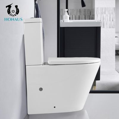 Luxury Gravity Flush Glaze Comfort Height Elongated Toilet Hotel Toilet Bowl