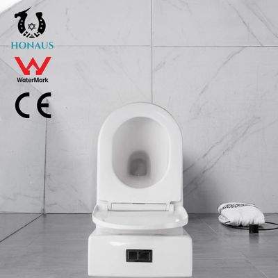 ISO American Standard 1 Piece Toilet Floor Mounted Commode One Piece Glazed