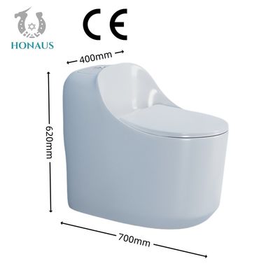 Bathroom Soft Close Modern One Piece Toilet Bowl Customizable