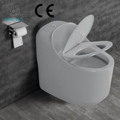 Bathroom Soft Close Modern One Piece Toilet Bowl Customizable