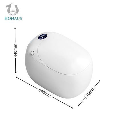 CUPC Egg Design Bathroom Toilet Bowl Sanitary Ware Intelligent WC Water Saving