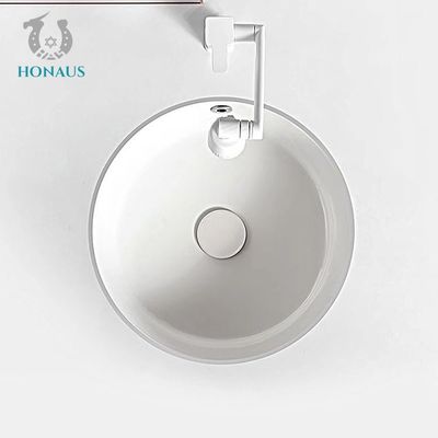 Streamlined Inset Bathroom Sink Bowl Undercounter Bathroom Basin OEM