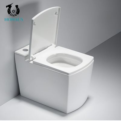 European Style Mini Size One Piece Toilet Bowl Votex Flushing Ceramic Battery Powered