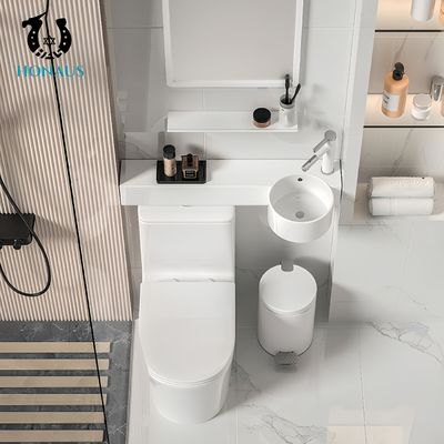 Practical Small Bathroom Wall Hung Basin Space Saver High Quality Ceramic White