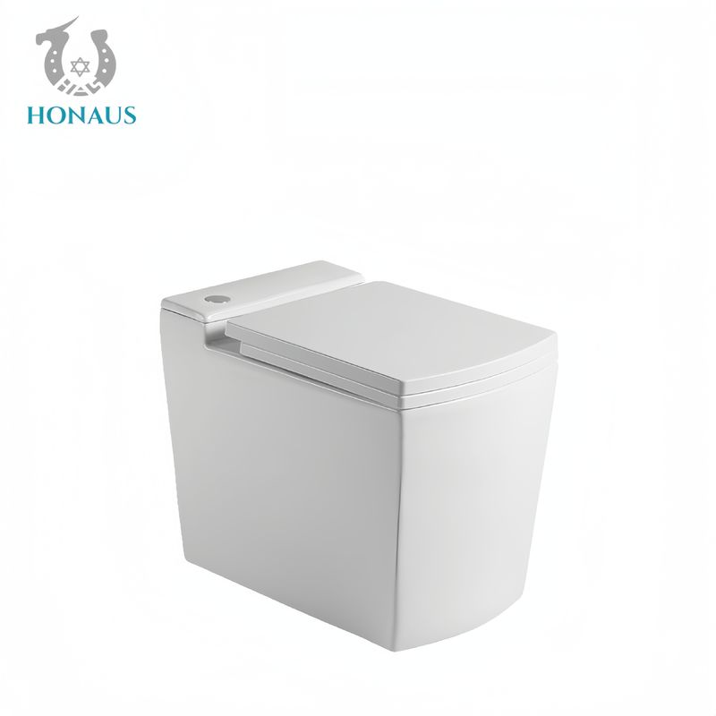 European Style Mini Size One Piece Toilet Bowl Votex Flushing Ceramic Battery Powered