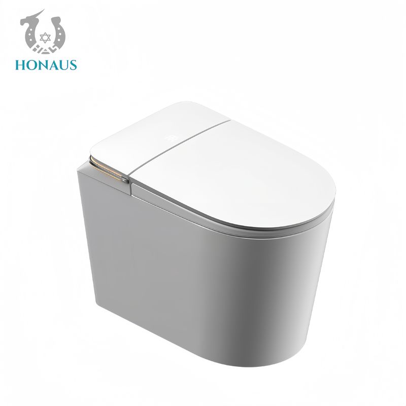 Hotel Use Smart Intelligent Toilet Small Size Bathroom Digital Display UV Sterilization